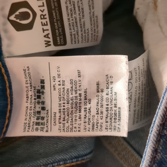 Levi's 721 hi rise skinny jeans size 30 - Picture 12 of 15